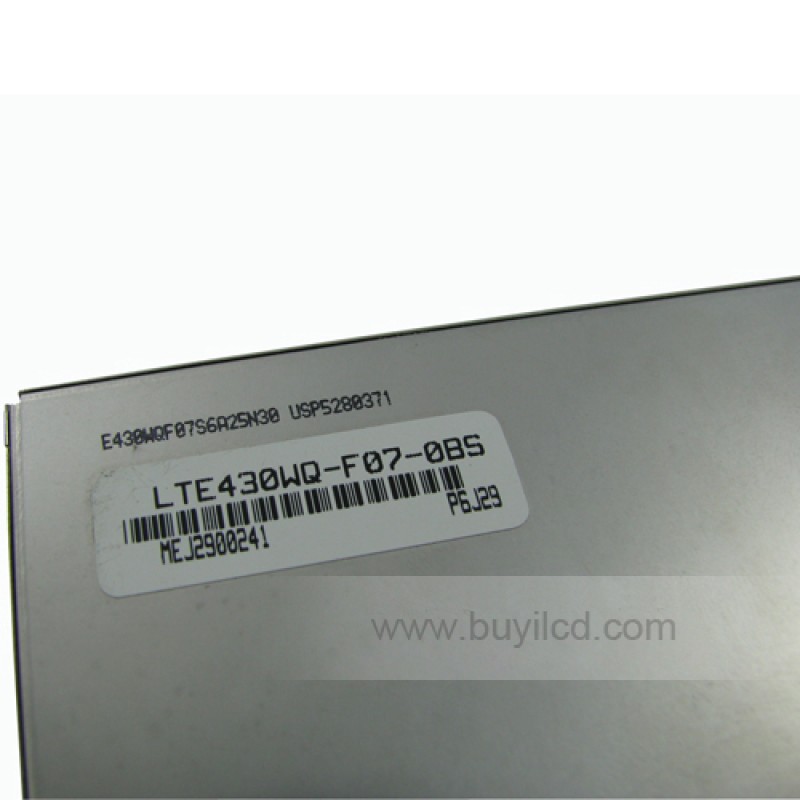 LTE430WQ-F07 Samsung LCD Screen Display 4.3-inch TFT