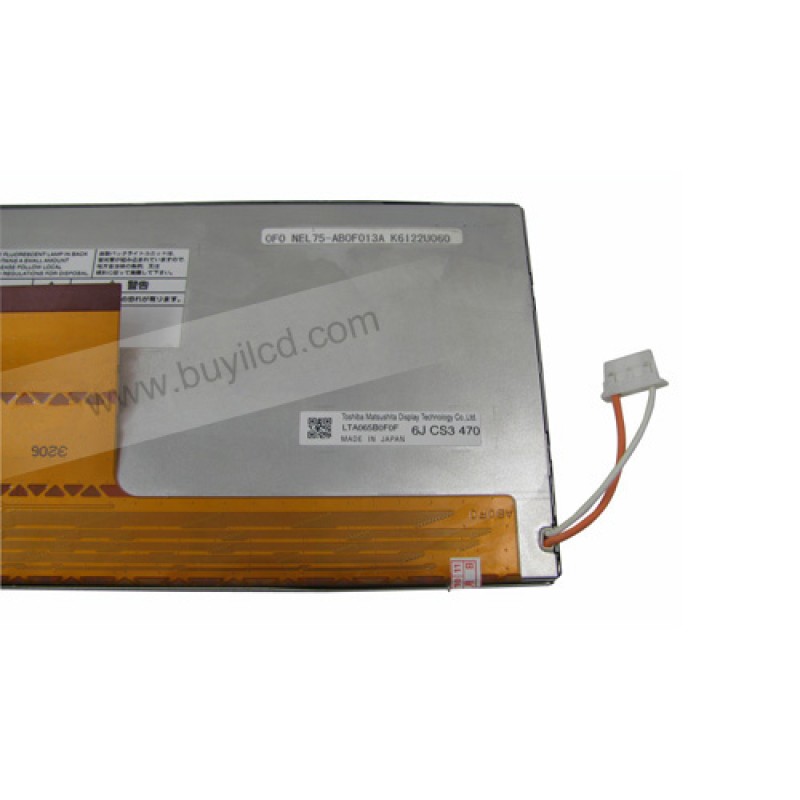 Toshiba 6.5-inch Cars GPS DVD LTA065B0F0F HD LCD Screen Display Panel Replacement