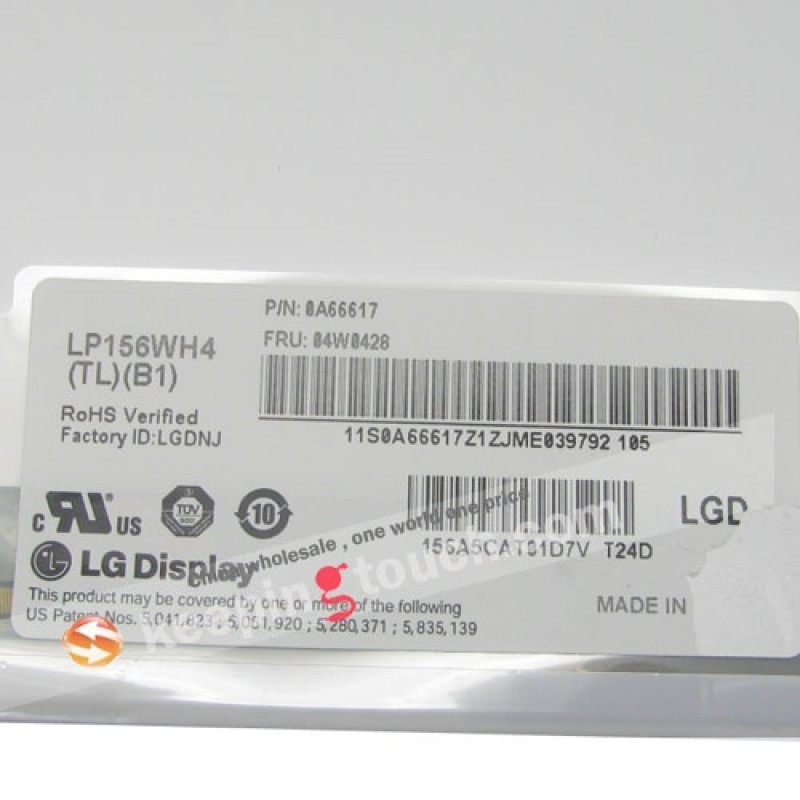 LCD Screen Display Panel Replacement For LP156WH4(TL)(B1)