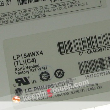 LCD PANEL SCREEN DISPLAY For LG Philips LP154WX4(TL)(C4)