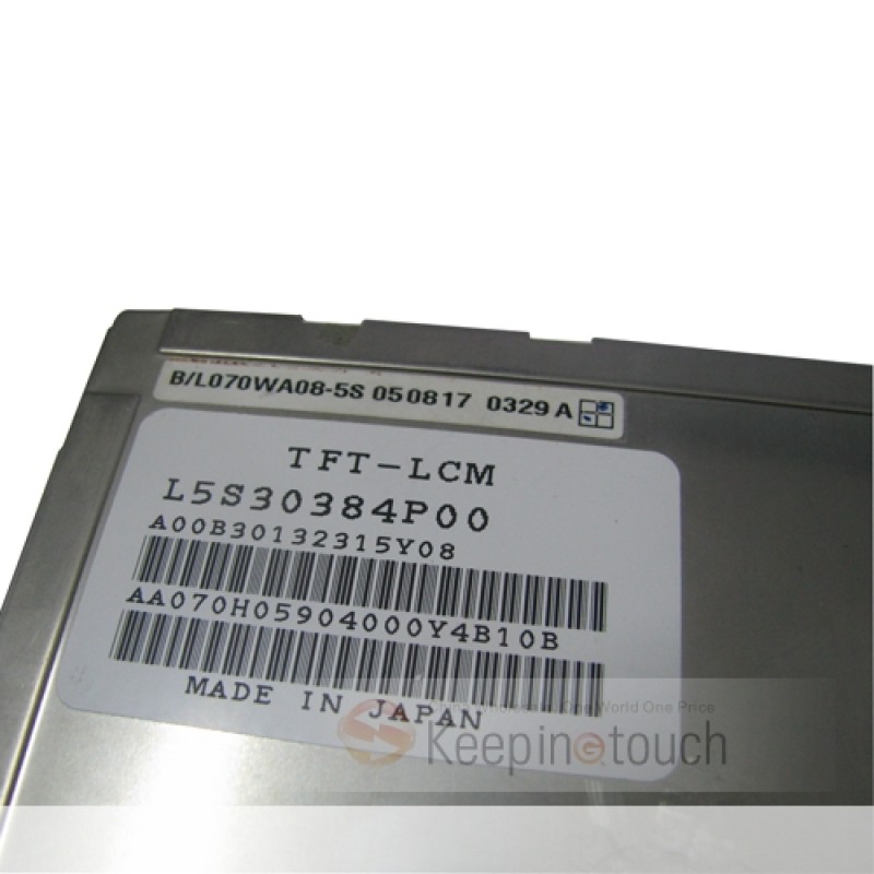 TFT-LCM L5S30384P00 LCD Screen Display Panel Replacement For Car Navigation