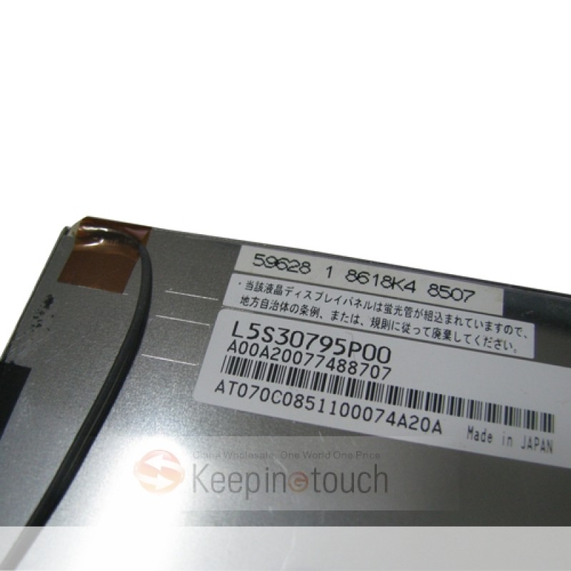 L5S30795P00 LCD Screen Display Panel Replacement For Car Navigation