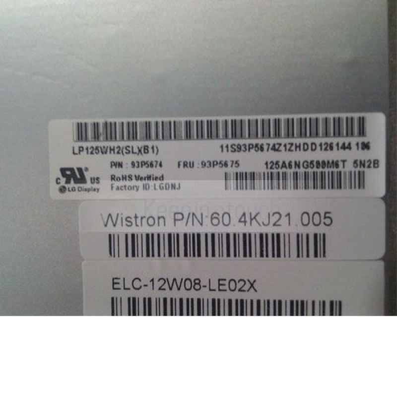 LG LP125WH2-SLXB1 LCD Screen Display Panel Replacement