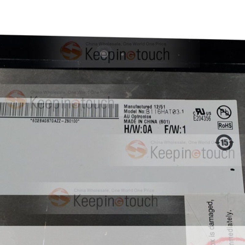 LED LCD Screen Display Panel +Touch Digital For 11.6inch DELL XPS 11 Ultrabook 11.6- inch B116HAT03.1