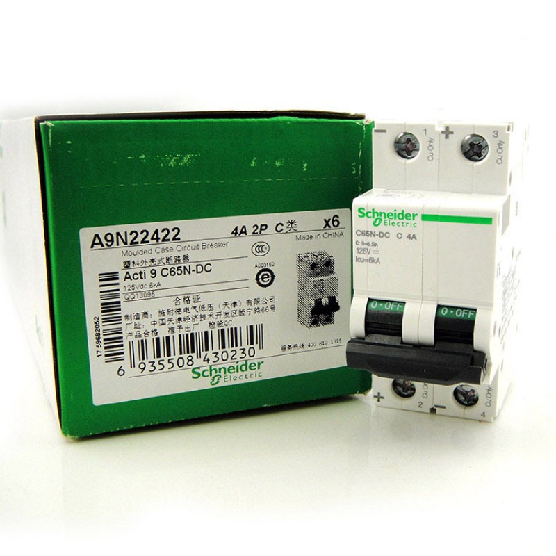 10pcs/Lot C65N-DC 2P C4A A9N22422 Miniature Ciruit Breaker New