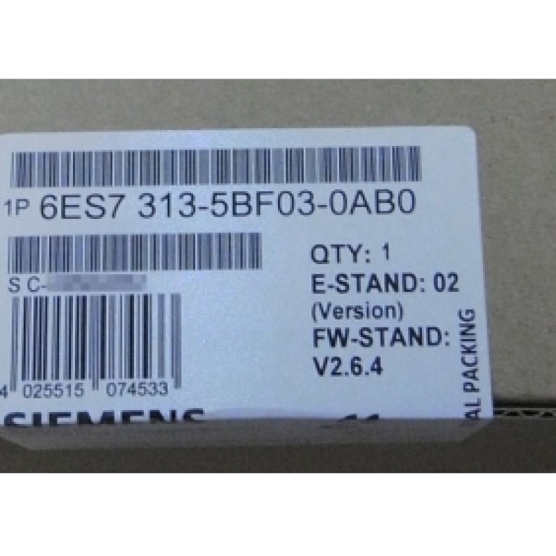 6ES7313-5BF03-0AB0 Siemens PLC S7-300 CPU 313