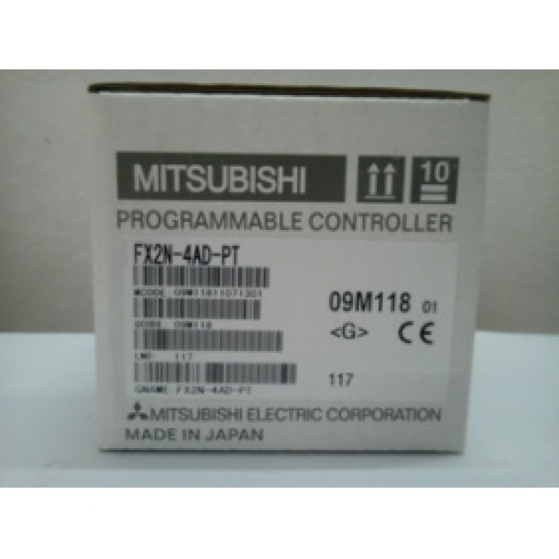 FX2N-4AD-PT Mit PLC 4 RTD inputs directly Module New