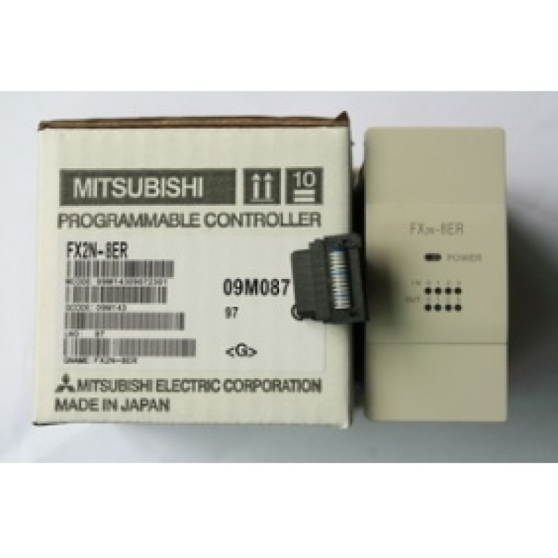 FX2N-8ER Mit PLC 24VDC  Extension Unit 4 DI 4 DO Relay Module New