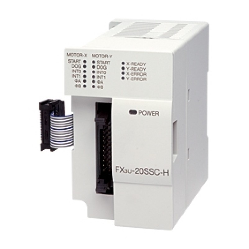 FX3U-20SSC-H Mitsubishi Positioning block 2-axis Applicable to SSCNET III Available for interpolation Original Brand NEW