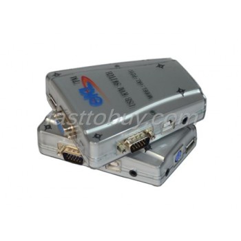 KVM Switcher series Molded USB switcher 2 input 1 P21U One year quality assurance NEW