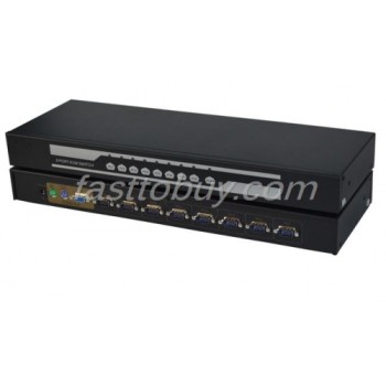 KVM Switcher series 8 ports PS2 81R One year quality assurance NEW