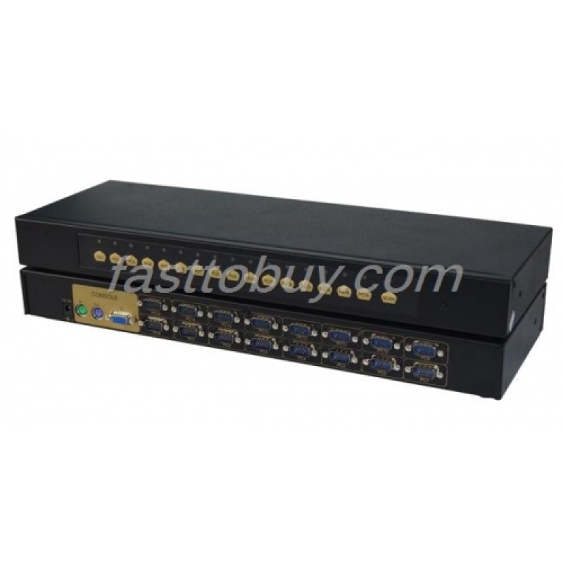 KVM Switcher series 16 ports PS2 161R 161R One year quality assurance NEW