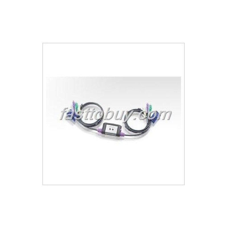 CS62AZ ATEN PS/2 KVM Switch 2-port