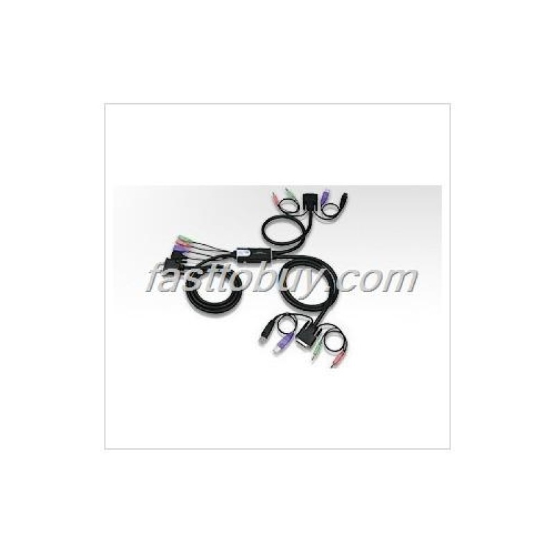 CS62DU ATEN USB Cable DVI KVM Switch 2-ports