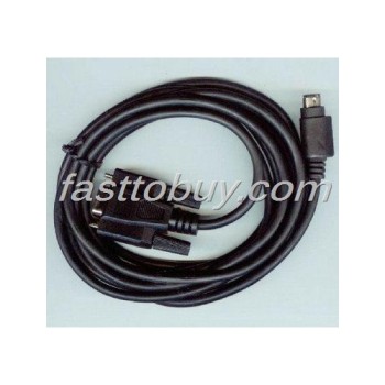 DOP(A)-FX Communication cable for Delta DOP(A) HMI to Mitsubishi FX series PLC Length:3m