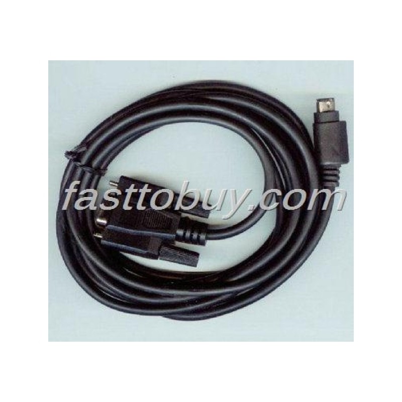 DOP(A)-FX Communication cable for Delta DOP(A) HMI to Mitsubishi FX series PLC Length:3m