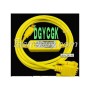USB-FP1 USB interface PLC programming cable with communication indicator light for Panasonic FP1 PLC Length:3m Yellow Co