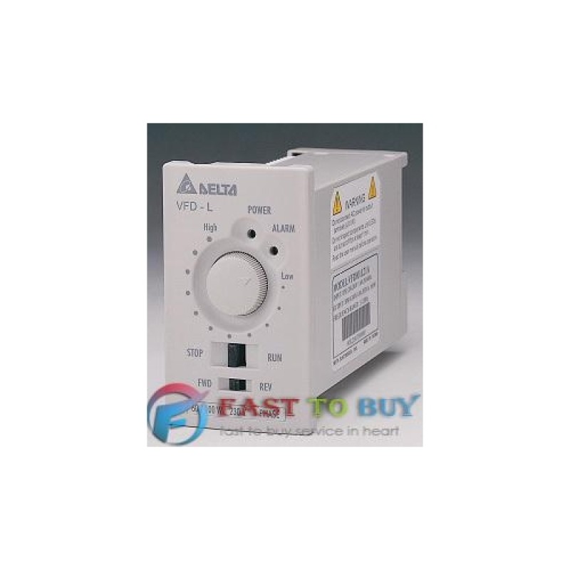 Delta AC Motor Drive Inverter VFD001L21A VFD-L Series 1 phase 220V 100W New In Box