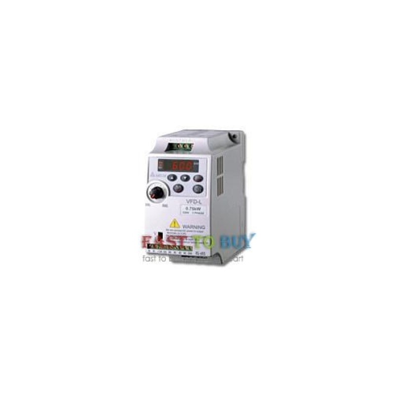 Delta AC Motor Drive Inverter VFD40WL21A VFD-L Series 1 phase 220V 40W New In Box