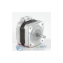 SHINANO 2 Phase Stepper Motor 42D Series SST42D1101 1.8 degree 42mm Unipolar Double Shaft 3.7V 0.95A 186mN-m