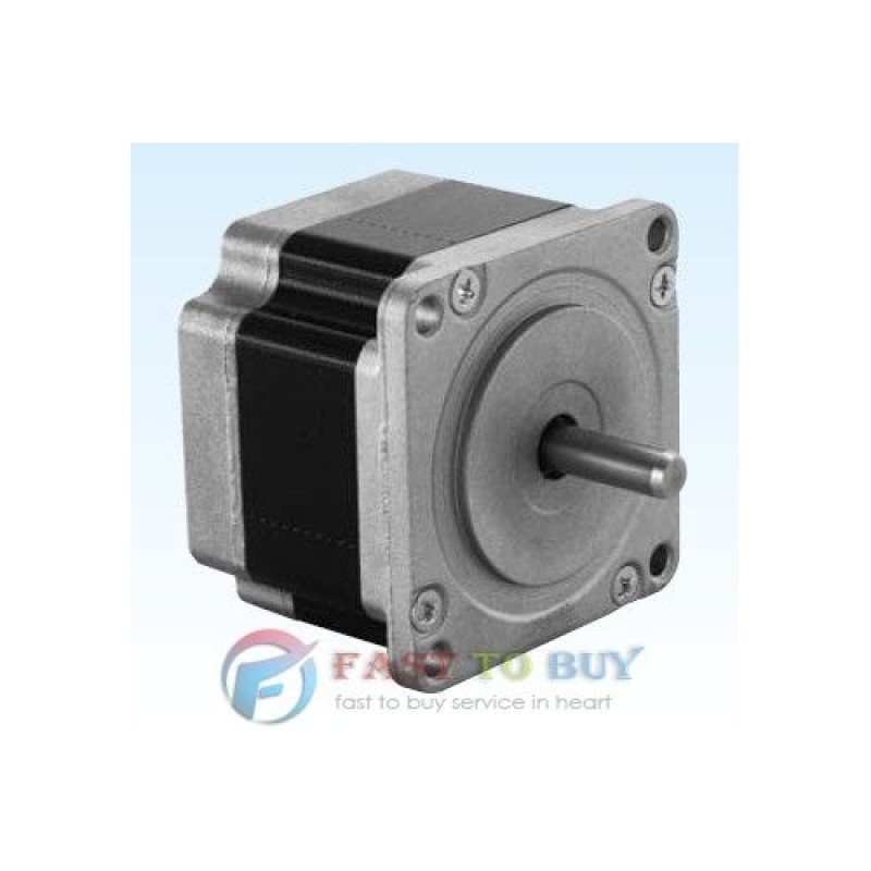 SHINANO 2 Phase Stepper Motor 58D Series SST58D4201 1.8 degree 56mm Unipolar Double Shaft RoHS 3.6V 2A 1080mN-m
