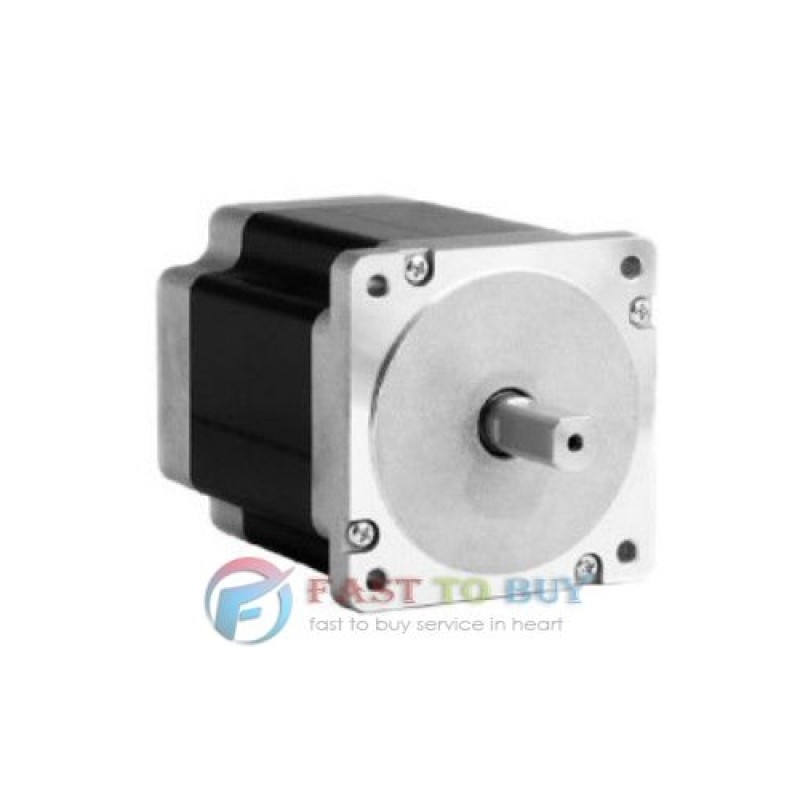 SHINANO 2 Phase Stepper Motor 86D Series SST86D1300 1.8 degree 86mm Unipolar Single Shaft 3.3V 3A 2430mN-m