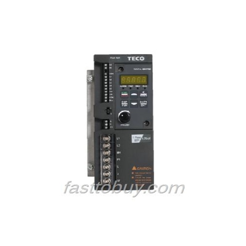 TECO AC Motor Drive Inverter S310 Series S310-2P5-H1BCD 0.5HP 400W 1 Phase 200~240V 50/60Hz
