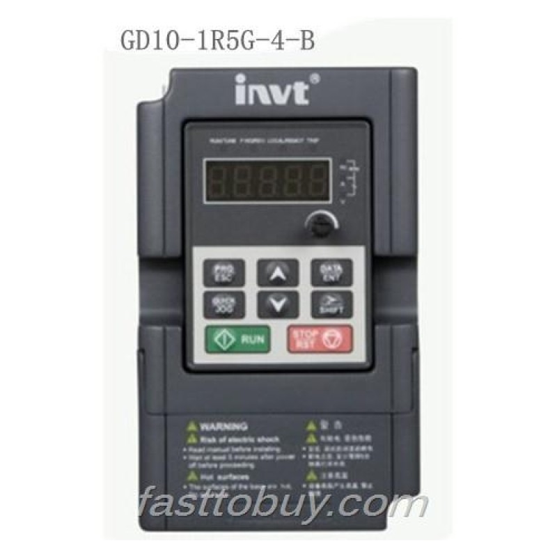 GD10-1R5G-4-B Invt Goodrive10 Series Inverter 3 Phase 380V-440V 1.5KW 1500W 50Hz/60Hz New