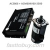 Leadshine 400W brushless AC servo set (drive ACS806 + motor ACM604V60-2500) New