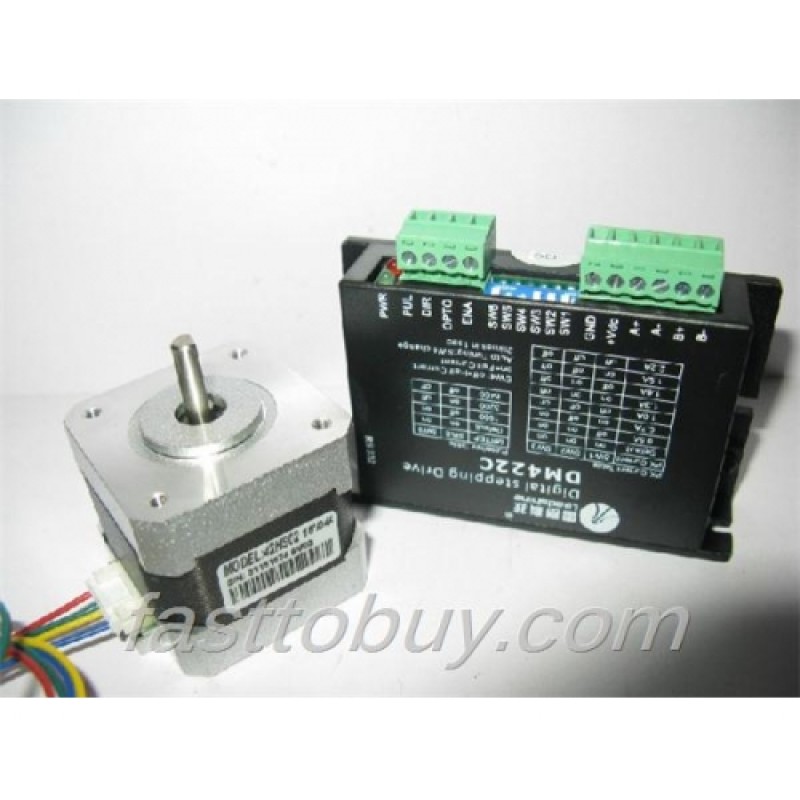 Leadshine 2-phase Stepper Set (Drive + Motor) DM422C + 42HS02 0.22N.m New