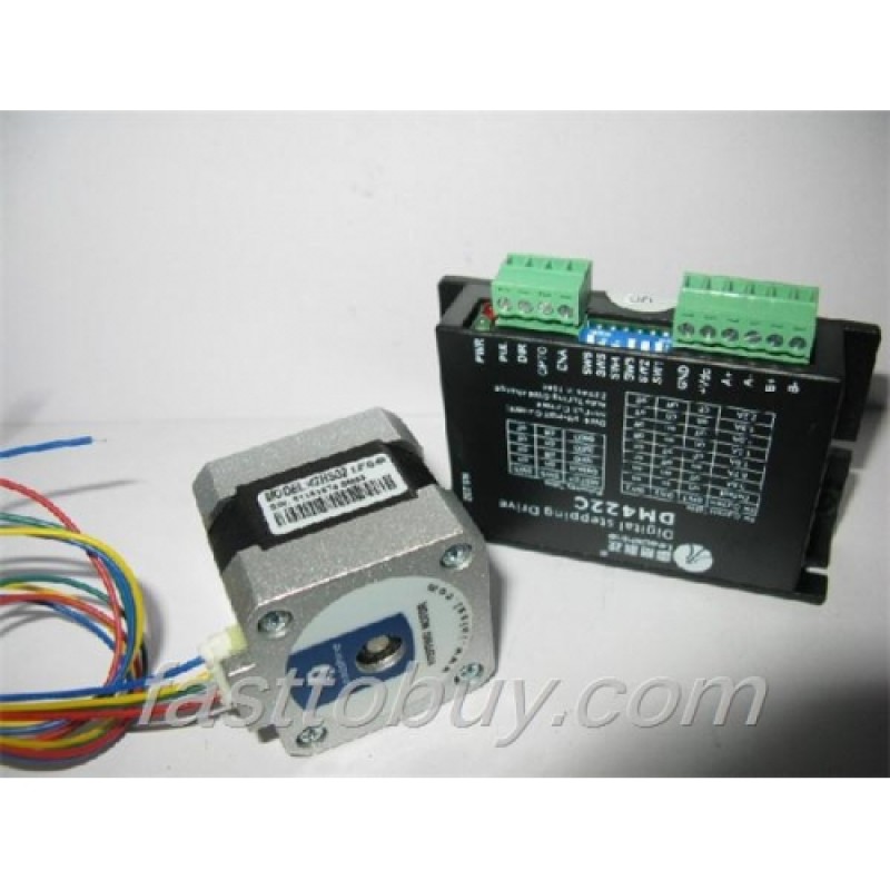 Leadshine 2-phase Stepper Set (Drive + Motor) DM422C + 42HS02 0.22N.m New