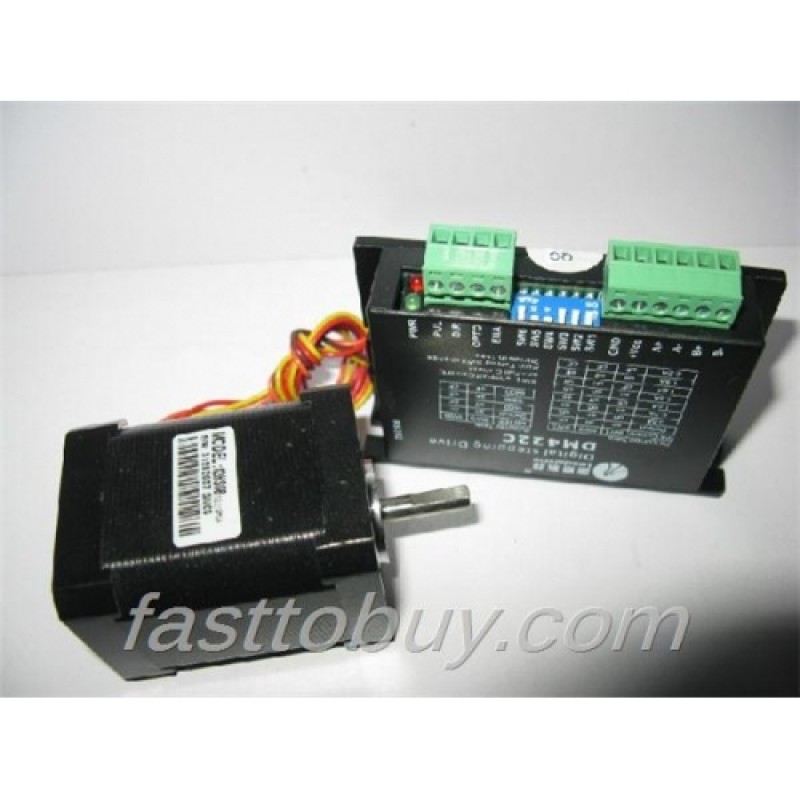 Leadshine 2-phase Stepper Set (Drive + Motor) DM422C + 42HS08 0.8N.m New