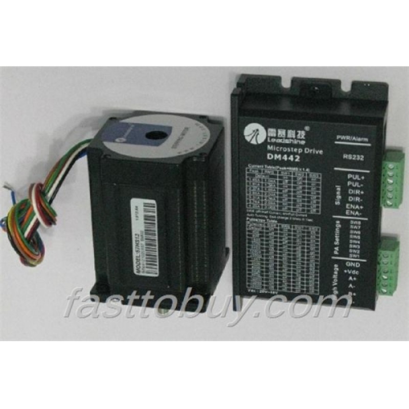 Leadshine 2-phase Stepper Set (Drive + Motor) DM442 + 57HS13 1.3N.m New