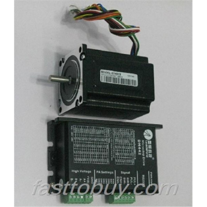 Leadshine 2-phase Stepper Set (Drive + Motor) DM442 + 57HS13 1.3N.m New