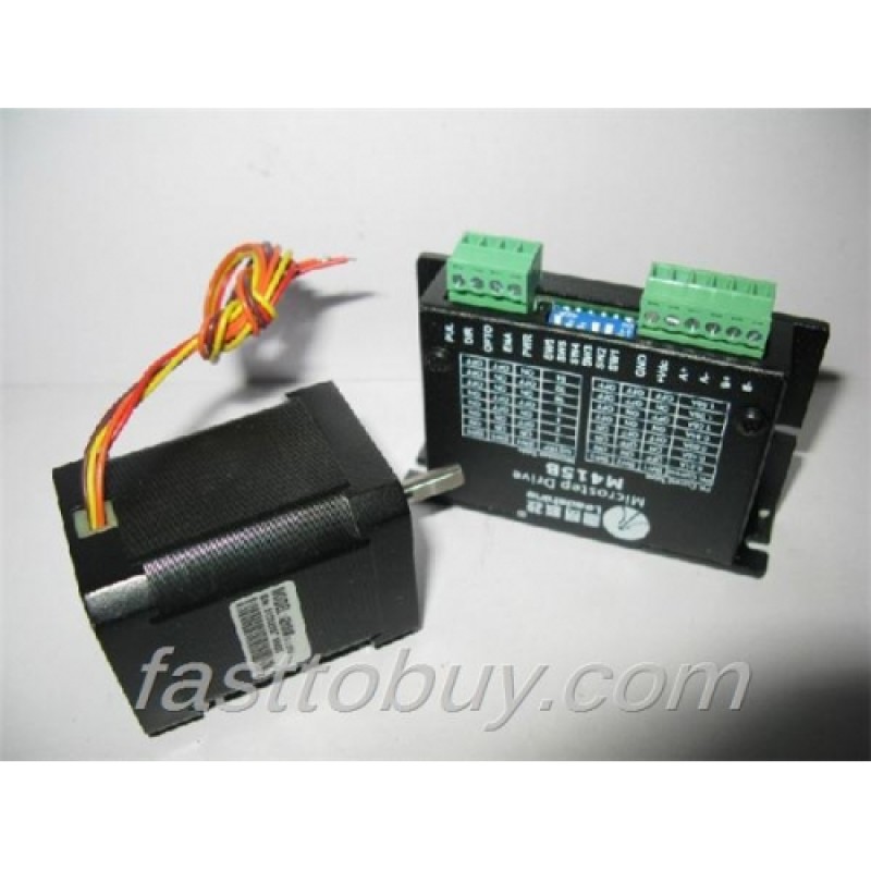 Leadshine 2-phase Stepper Set (Drive + Motor) M415B + 42HS08 0.8N.m New