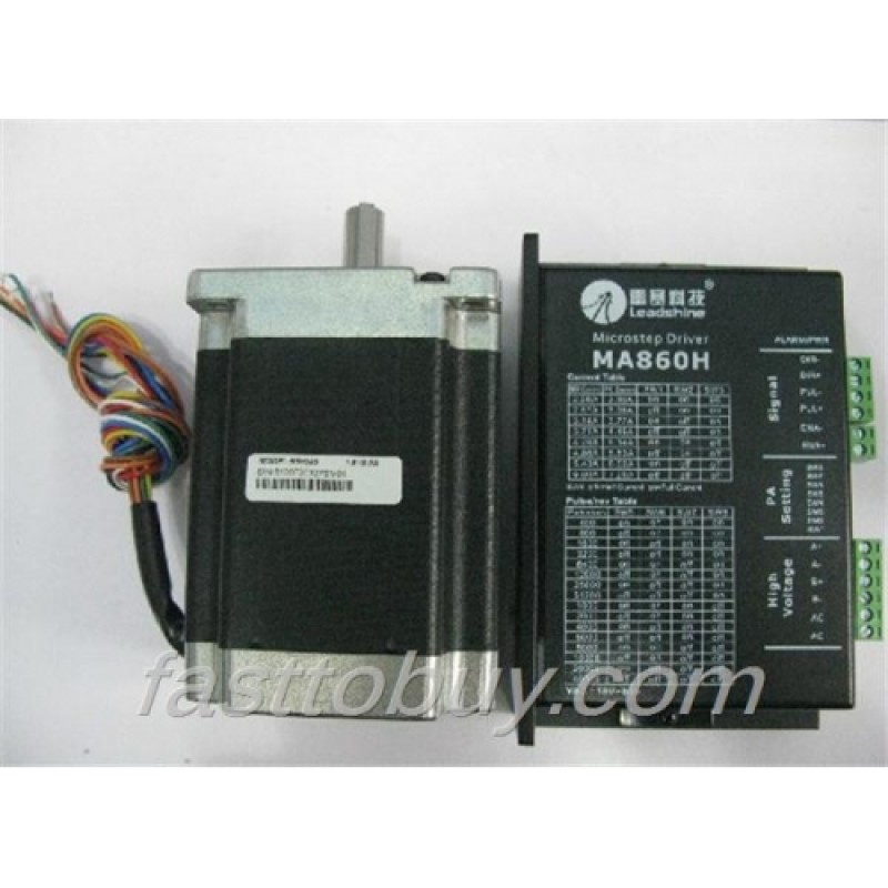 Leadshine 2-phase Stepper Set (Drive + Motor) MA860H + 86HS85 8.5N.m New