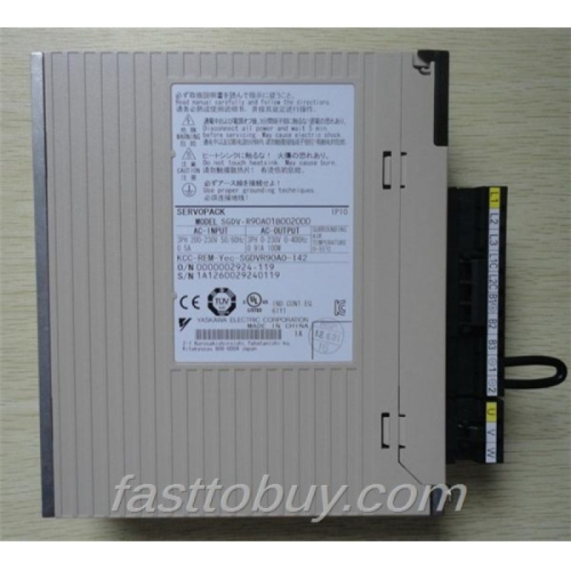 SGDV-R90A01B Yaskawa Sigma 5 Servopack 3-phase 200V New
