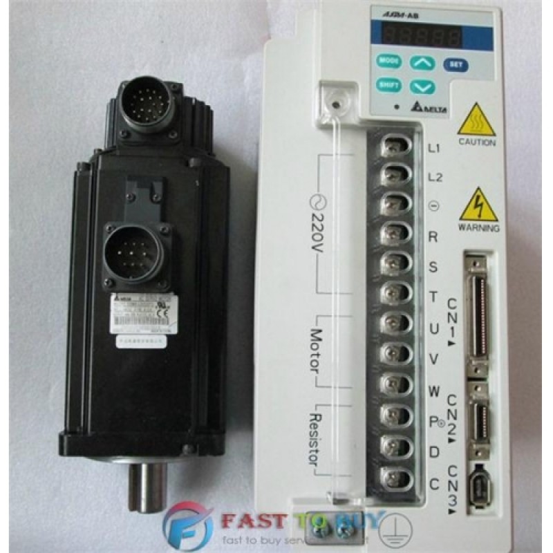 Delta 1000w Servo System Drive and Motor ASD-A2-5523-L + ECMA-F21855P3 New