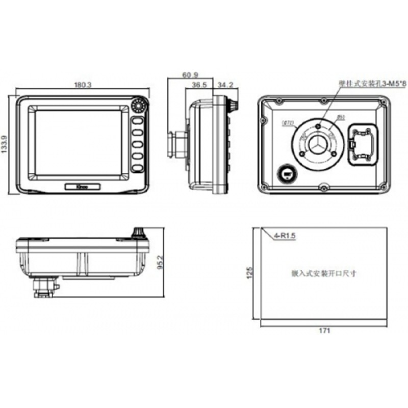 Kinco Touch Screen HMI KM5303T  640x480 5.7 inch 2 COM New Original