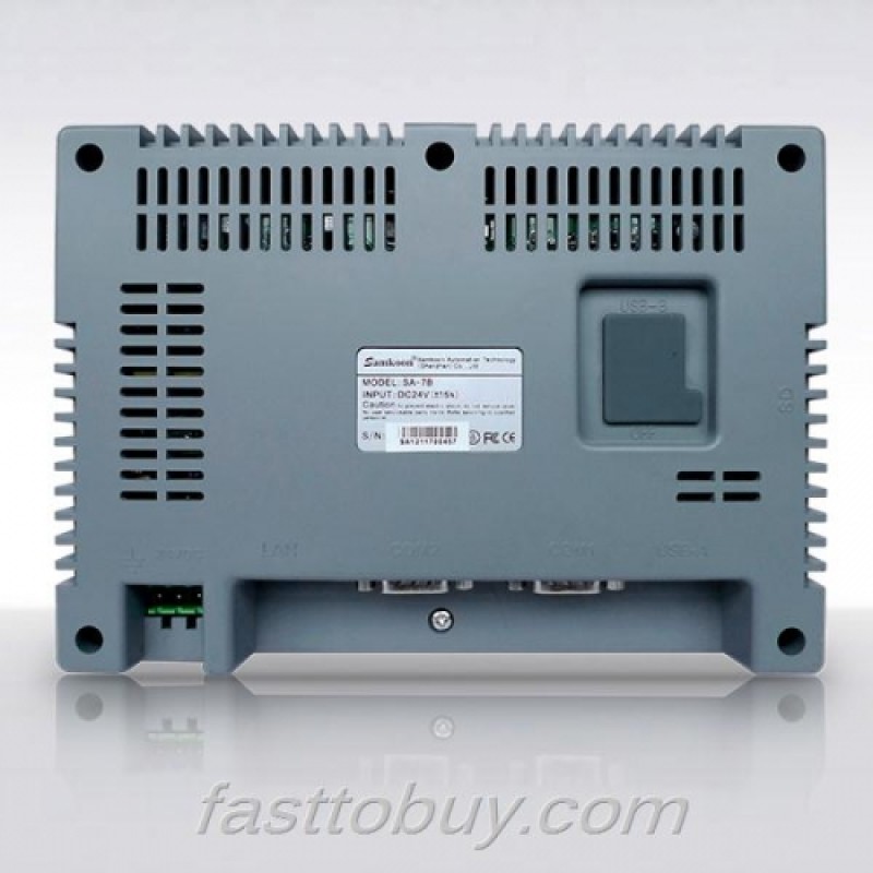 7 Inch 800x480 HMI Samkoon SA-7B New with USB program download Cable