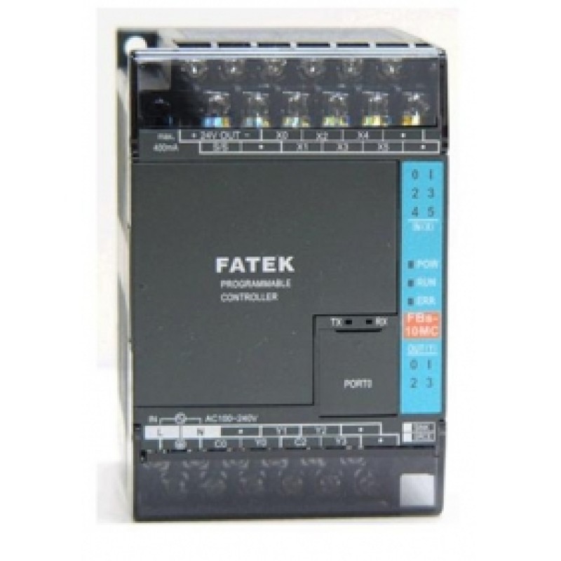 PLC AC220V 6 DI 4 DO relay Fatek FBs-10MCR2-AC New