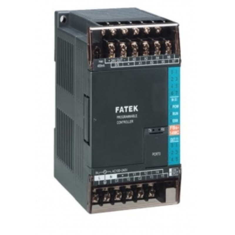 PLC AC220V 8 DI 6 DO relay Fatek FBs-14MCR2-AC New