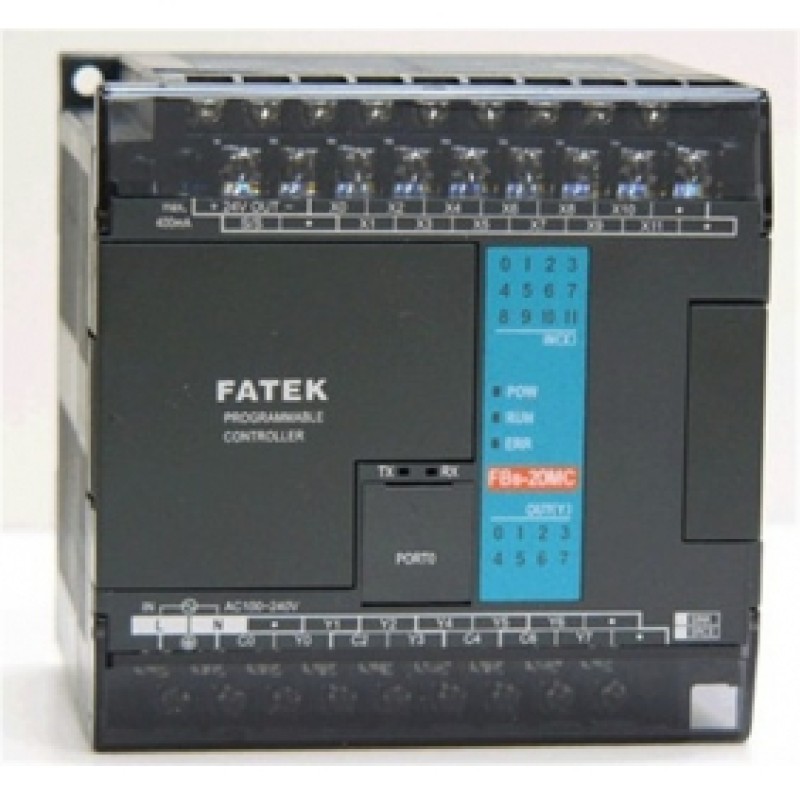 PLC AC220V 12 DI 8 DO relay Fatek FBs-20MCR2-AC New