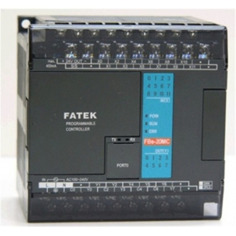 PLC AC220V 12 DI 8 DO transistor Fatek FBs-20MCT2-AC New
