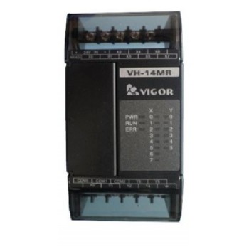 PLC 24VDC 8 DI  6 DO relay Main Unit VIGOR VH-14MR New