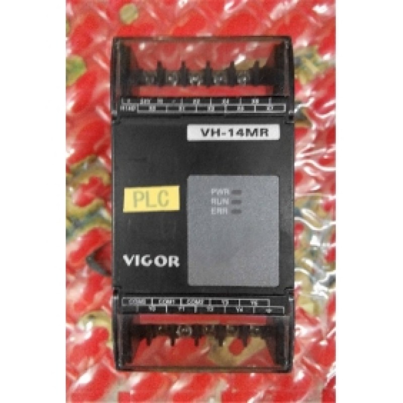 PLC 24VDC 8 DI  6 DO relay Main Unit VIGOR VH-14MR New