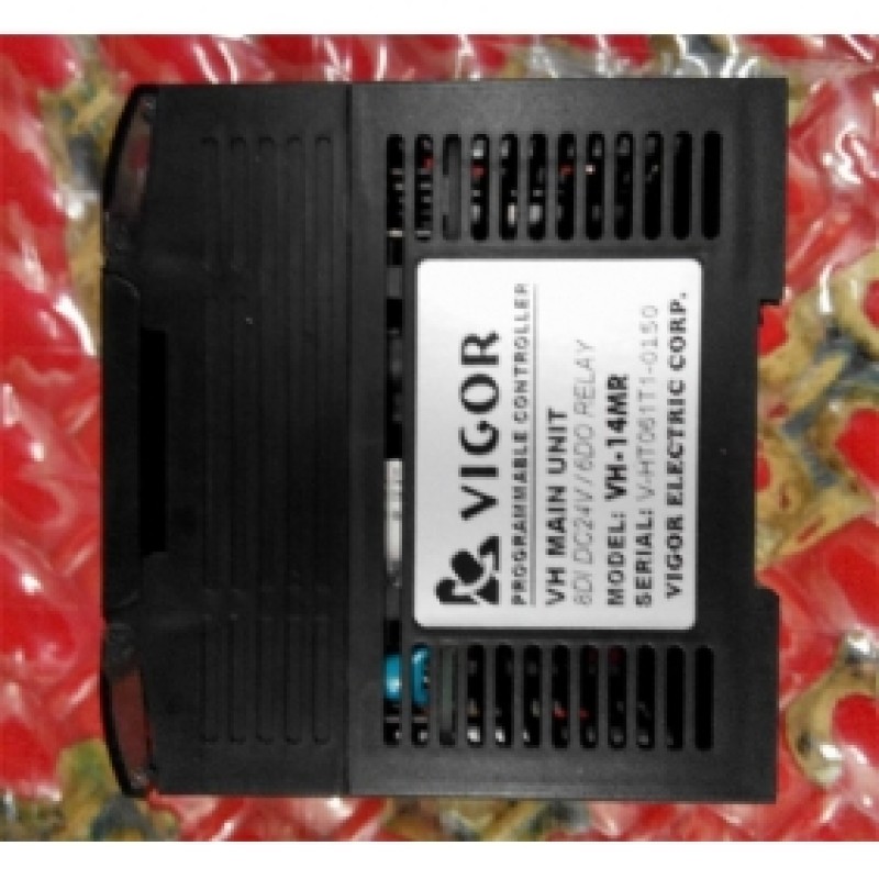 PLC 24VDC 8 DI  6 DO relay Main Unit VIGOR VH-14MR New