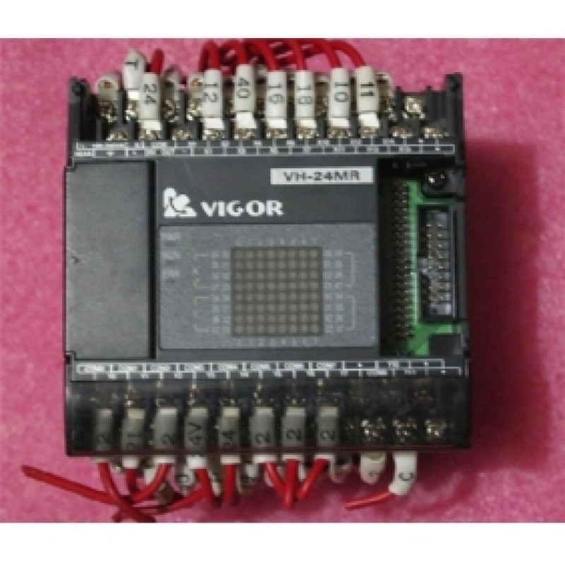 PLC AC100-220V 14 DI  10 DO relay Main Unit VIGOR VH-24MR New