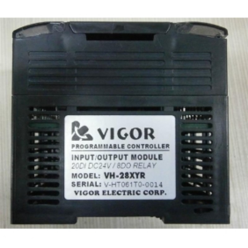 PLC 24VDC 20 DI  8 DO relay VIGOR VH-28XYR Module New