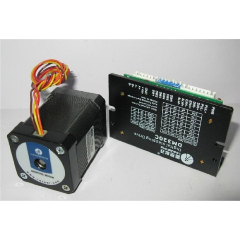 Leadshine motor 2 phase 0.6NM 42HS08 + DM320C stepper drive 20-30DCV 0.3-2.0A original new